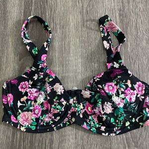 NEW Victorias Secret Wicked floral underwire bikini top